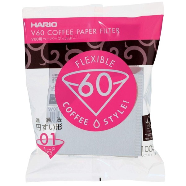 Hario V60 Size 01 Paper Filters